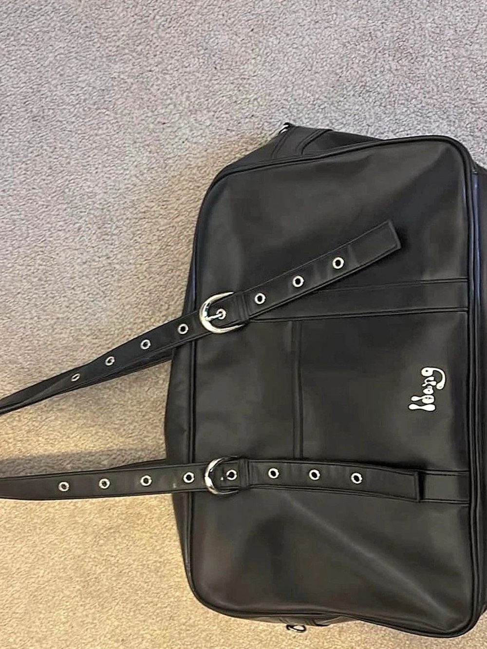 Idang club school Bag in Black